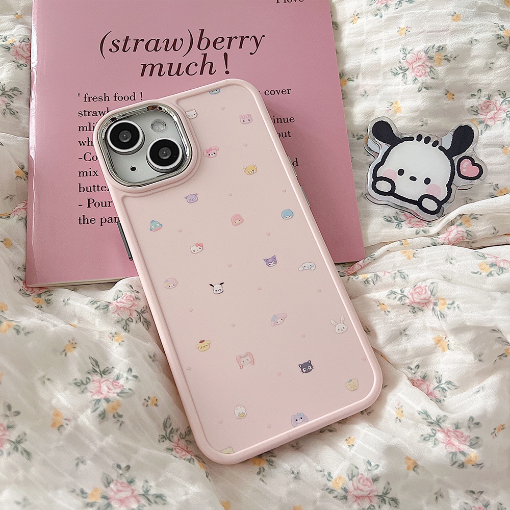 Ốp Điện Thoại Họa Tiết Sanrio Hoạt Hình Cho iPhone 11 14 Pro Max 13 12 11 Pro Max 12