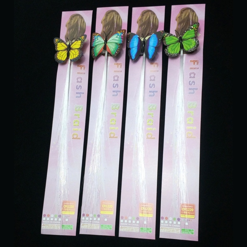 Kẹp Tóc Có Đèn LED Phát Sáng Độc Đáo