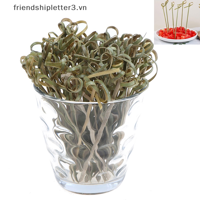 Set 100 Xiên Gỗ Tre Ăn Tráng Miệng / Cocktail Mới / / / 100 Cái
