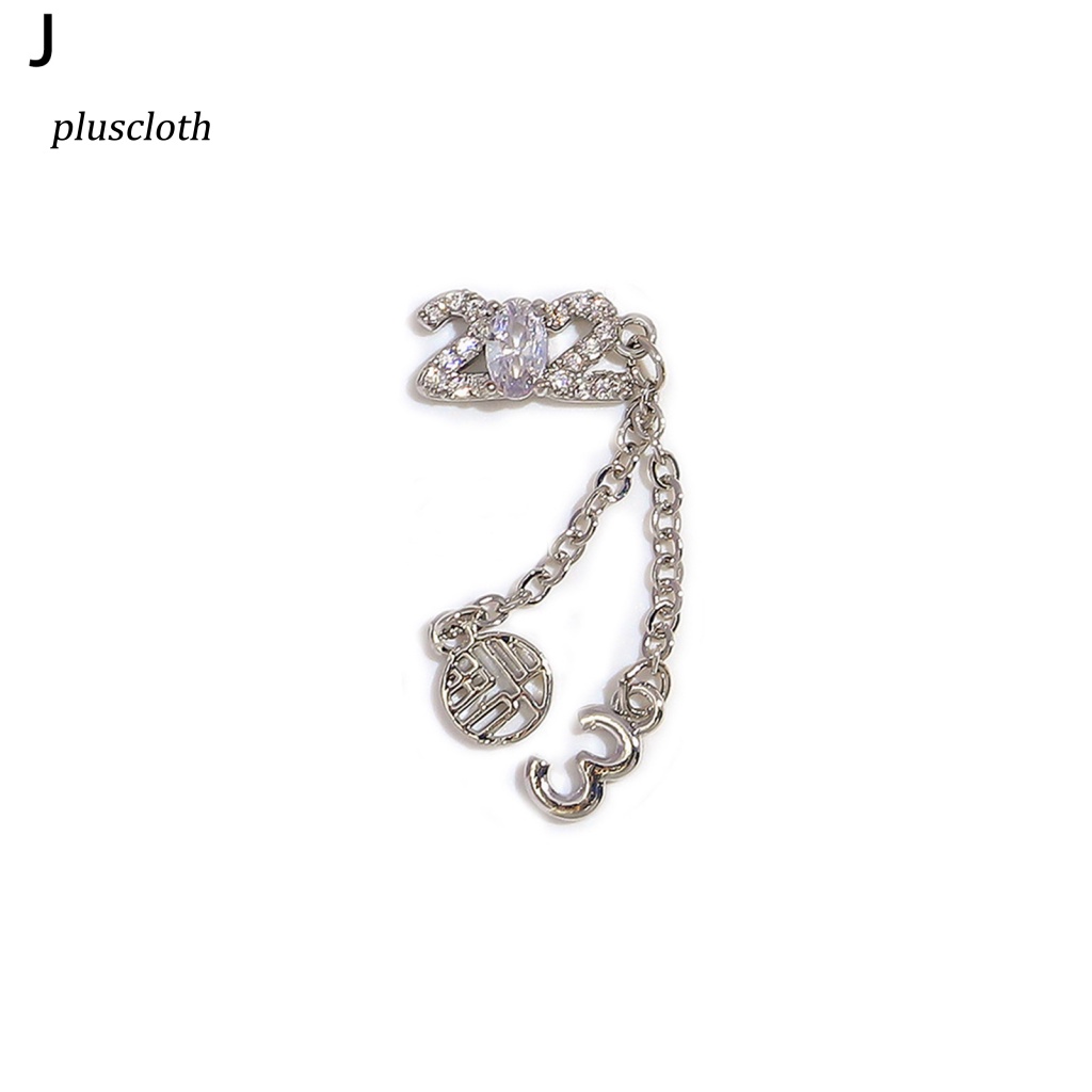 Hộp Hạt Kim Cương Giả Lấp Lánh Sang Trọng Trang Trí Móng Tay 2023