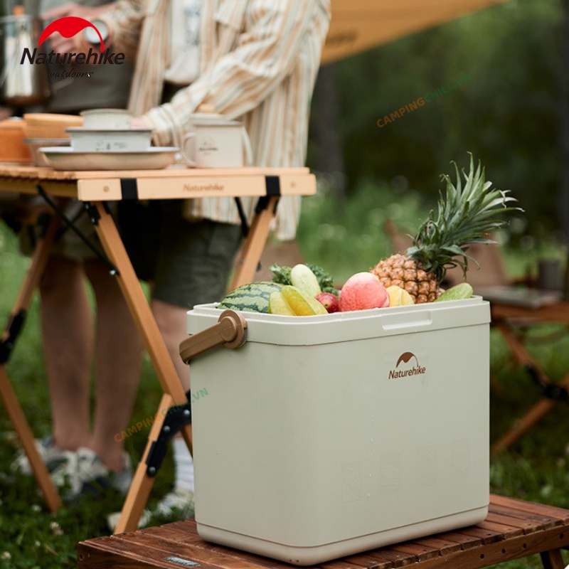 THÙNG GIỮ NHIỆT DÃ NGOẠI CẮM TRẠI MẪU 2023 NATUREHIKE CNK2300BS011