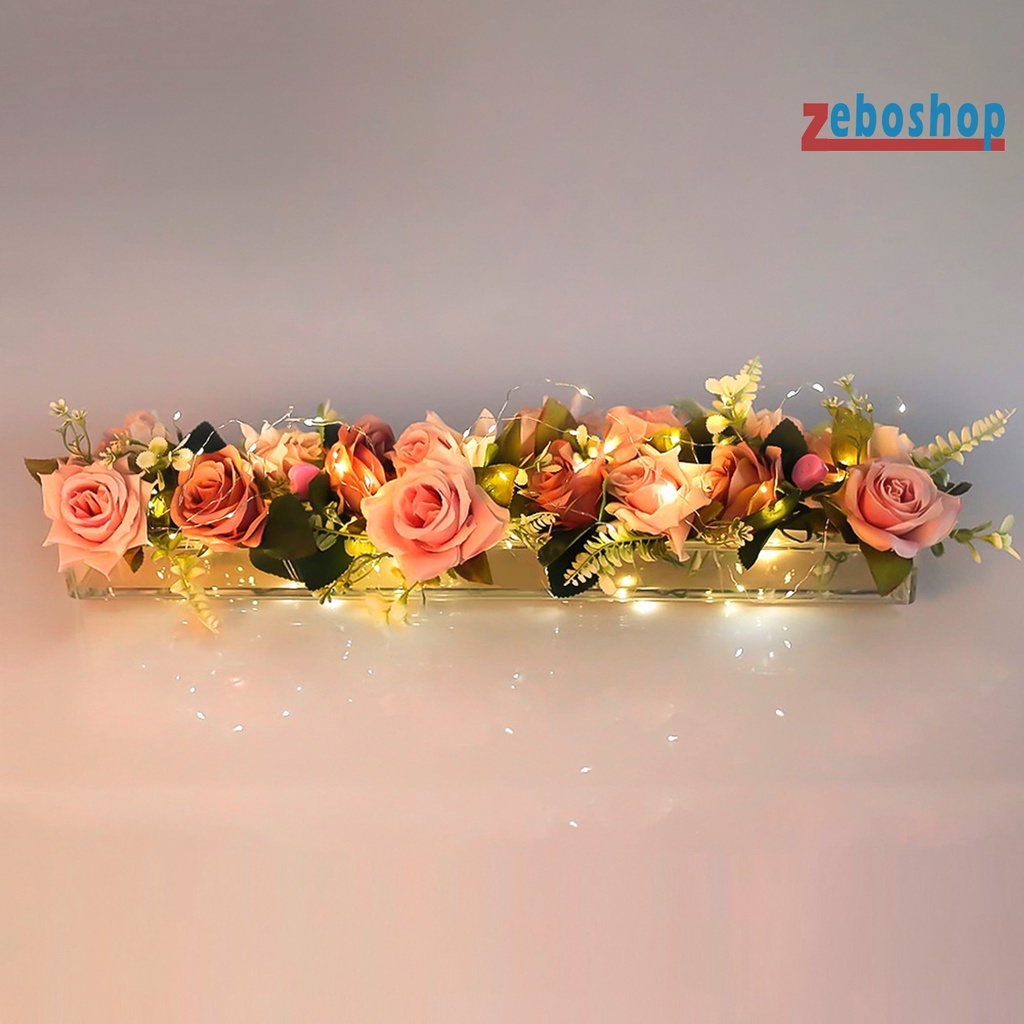 [ZEBO] Lọ Hoa Bằng Acrylic Trong Suốt Không Vỡ Trang Trí Bàn Ăn Tiệc Cưới Phong Cách INS DIY