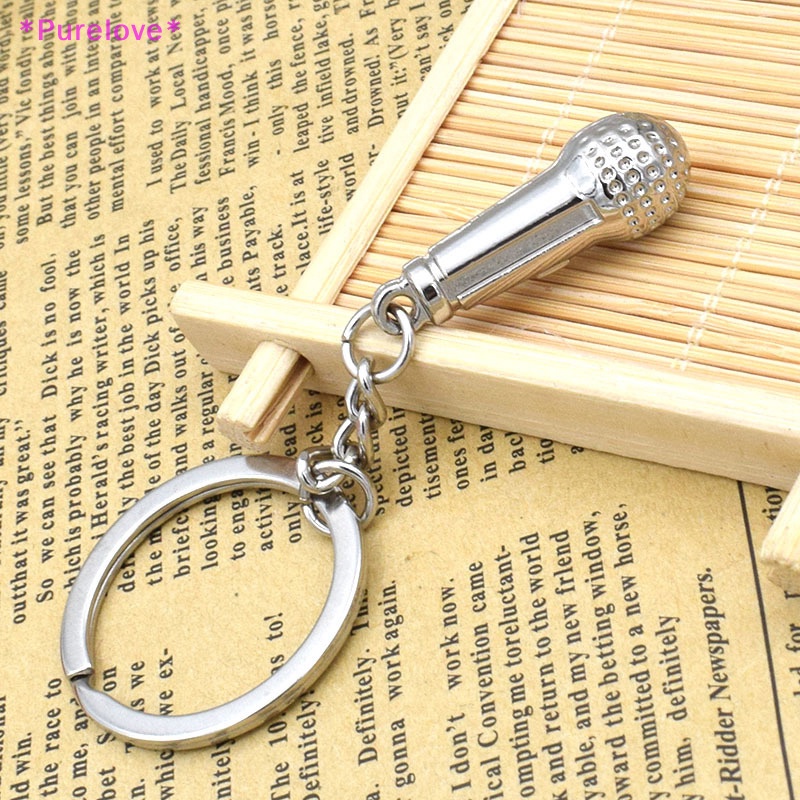 Móc Khóa Micro Mini Bằng Kim Loại Phong Cách Hip hop Dành Cho Nam Và Nữ Mới