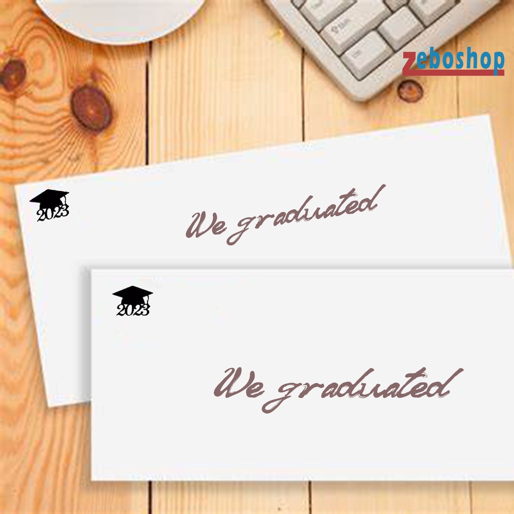 Bộ 5 / 10 Miếng Dán Biểu Tượng Chúc Mừng Lễ Tốt Nghiệp Năm 2023