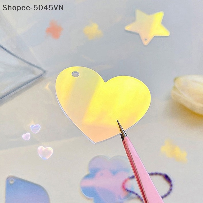 Mặt Dây Chuyền Bằng Acrylic Nhiều Màu Sắc Dễ Thương Dùng Làm Móc Khóa / Túi Xách DIY