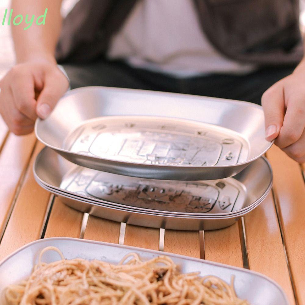 Đĩa Đựng Thức Ăn Dung Tích Lớn Tiện Dụng Mang Theo Du Lịch Cắm Trại