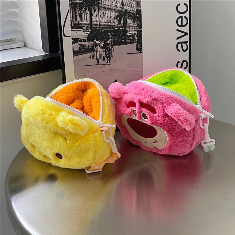 Hoạt Hình Sanrio Losto túi đeo chéo Nặng Sang Trọng Túi Đeo Vai Gấu Dâu Dễ Thương Túi Đeo Chéo Túi Dành Cho Người Lớn Bé Gái Trẻ Em