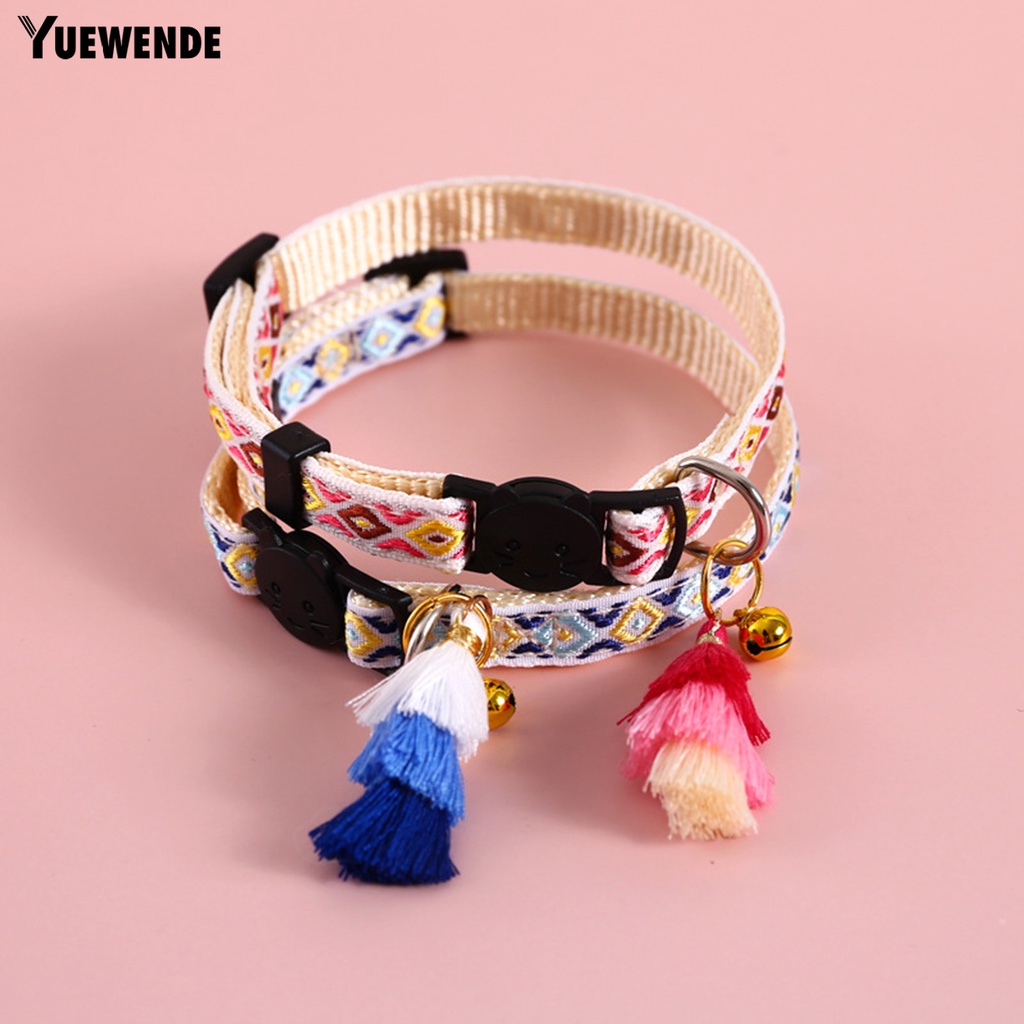 Vòng Cổ Bắt Mắt Thoáng Khí Họa Tiết Bộ Lạc Dành Cho Thú Cưng YQ.E