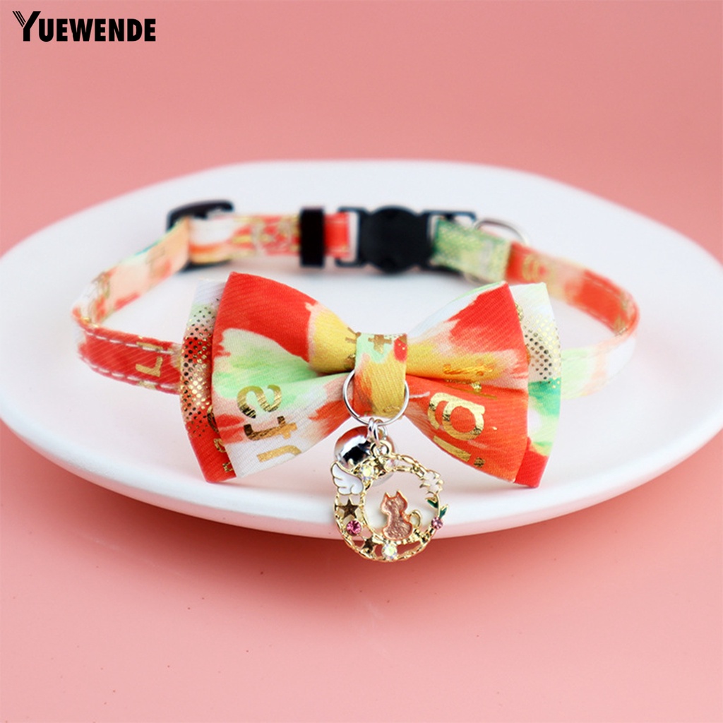 Vòng Cổ YQ.E Có Chuông Điều Chỉnh Thoải Mái Dành Cho Mèo Cưng