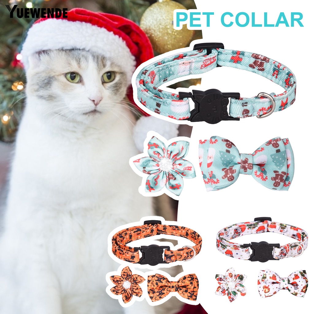 Bộ 3 Nơ Đeo Cổ Họa Tiết Hoa Hướng Dương Cho Thú Cưng