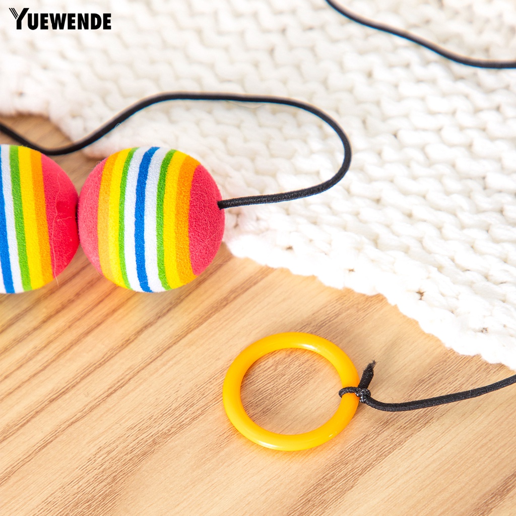 Bộ 2 Đồ Chơi Quả Bóng EVA Nhiều Màu Sắc Tươi Sáng Chống Cắn Thân Thiện Với Môi Trường Không Mùi Cho Mèo Cưng