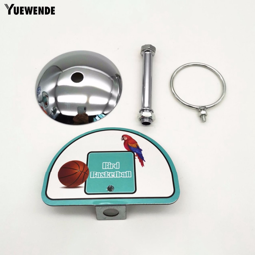 1 Bộ Đồ Chơi Bóng Rổ Đế Tròn Có Chuông Cho Chim Vẹt