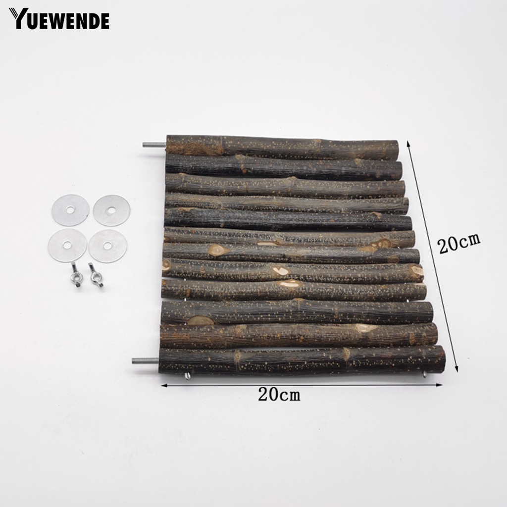 Bệ Đứng Bằng Gỗ Tự Nhiên Cho Thỏ / Chuột Hamster Leo Trèo