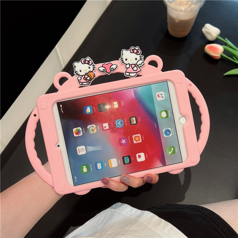 Ốp Máy Tính Bảng Silicone Mềm Có Dây Đeo Cho Samsung Galaxy Tab A8 10.5 "2021 2022 SM-X200 SM-X205 SM-X207