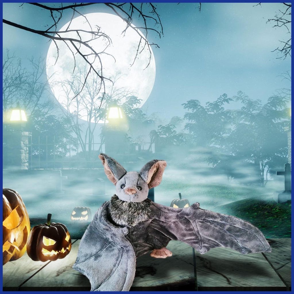 Dơi Nhồi Bông 13 Inch Mềm Mại Trang Trí Halloween