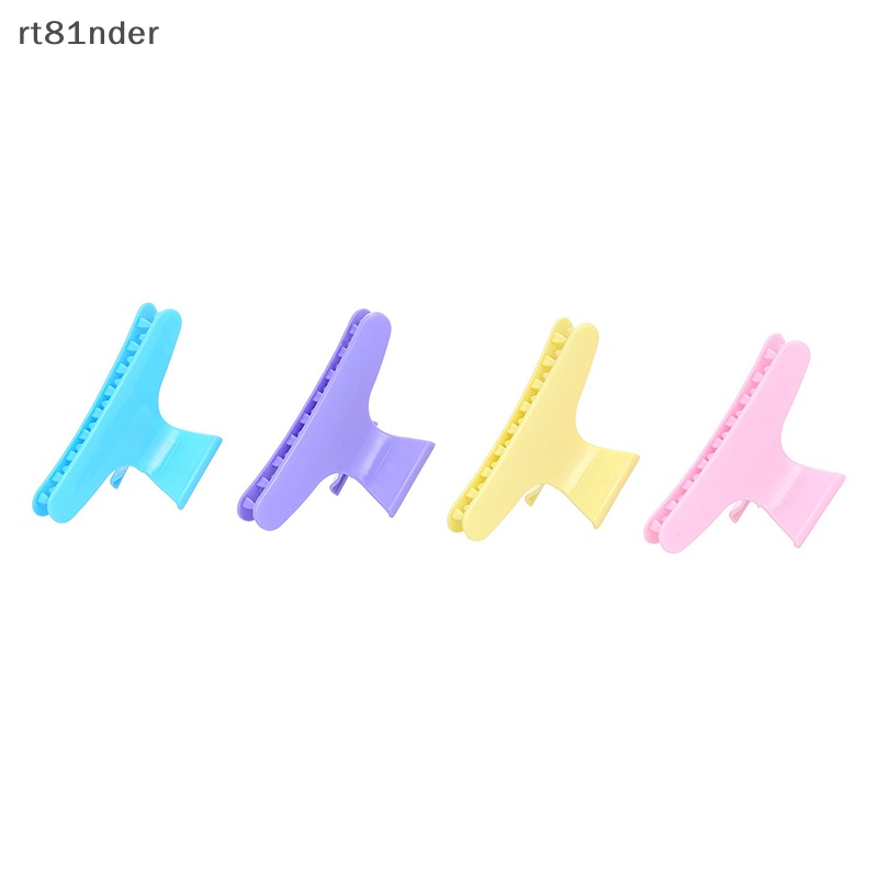 Set 12 Kẹp Tóc Bướm Màu Trơn Đơn Giản Cho Nữ