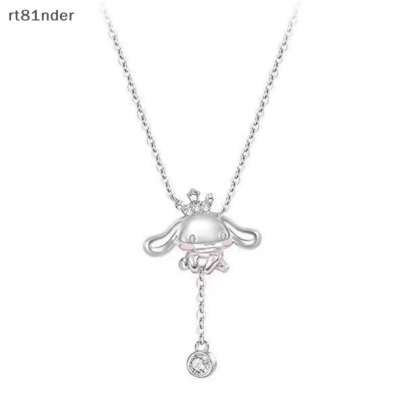Vòng cổ Mặt Hình Cinnamoroll Hoạt Hình Phối Tua Rua Thời Trang Cho Nữ