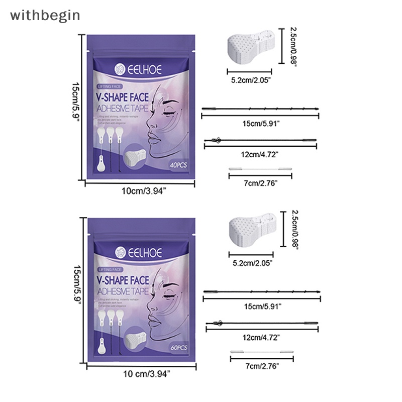 Băng Dán Nâng Cơ Mặt Vô Hình Tạo Cằm Chữ V