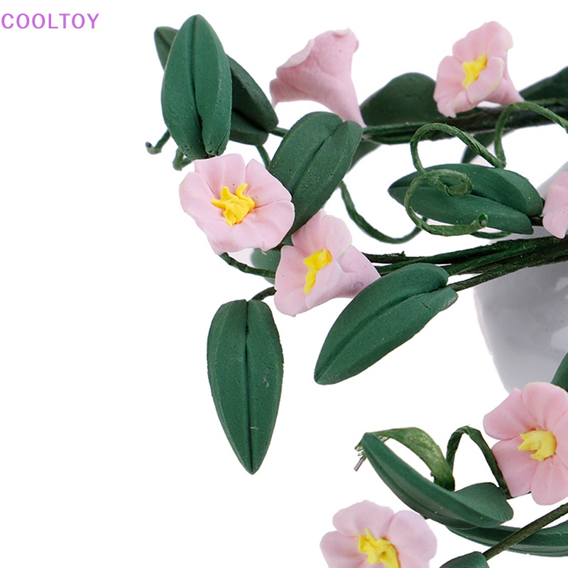 1 Chậu Hoa Mini Trang Trí Nhà Búp Bê Tỉ Lệ 1: 12