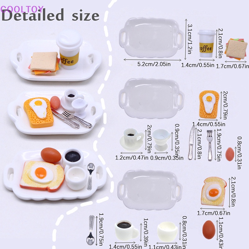 1 Set Đồ Chơi Gồm Muỗng, Nĩa, Nĩa, Muỗng, Dĩa, Tỷ Lệ 1: 12 Dùng Để Trang Trí Nhà