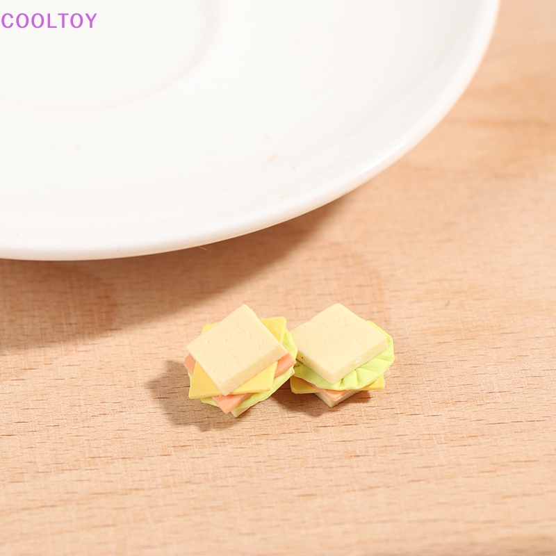 Mô Hình Bánh Sandwich 2 X1: 12 Trang Trí Nhà Búp Bê