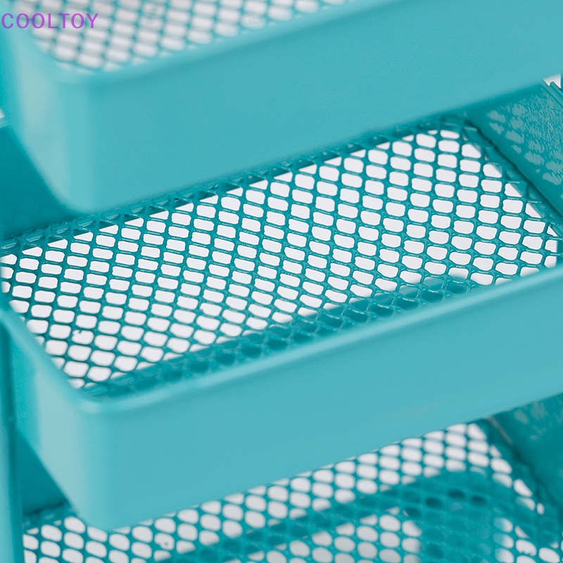 Kệ Để Đồ Có Bánh Xe Tỉ Lệ 1: 12 Trang Trí Nhà Búp Bê