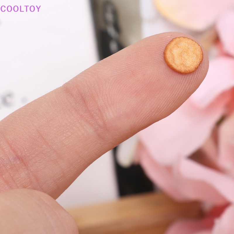 Cooltoy Mô Hình Bánh Quy Mini Tỉ Lệ 1 / 6 Kèm Hộp Đựng Trang Trí Nhà Búp Bê