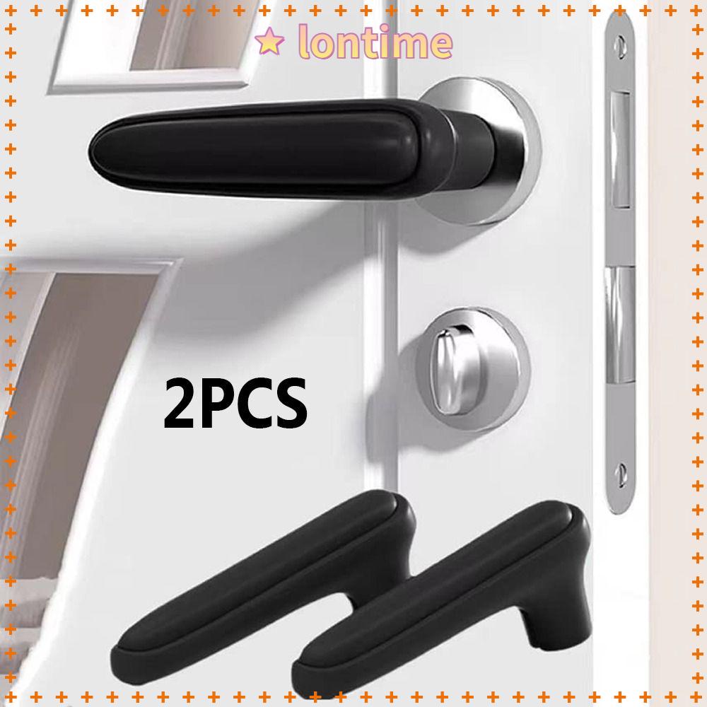 2 Vỏ Bọc Tay Nắm Cửa Bằng Silicone Chống Tĩnh Điện An Toàn Cho Bé