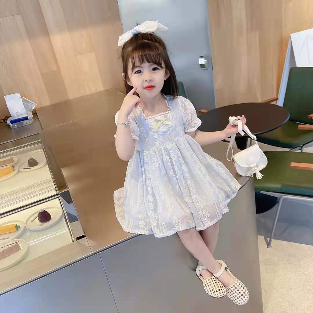 Đầm Lolita Xinh Xắn Dành Cho Bé Gái
