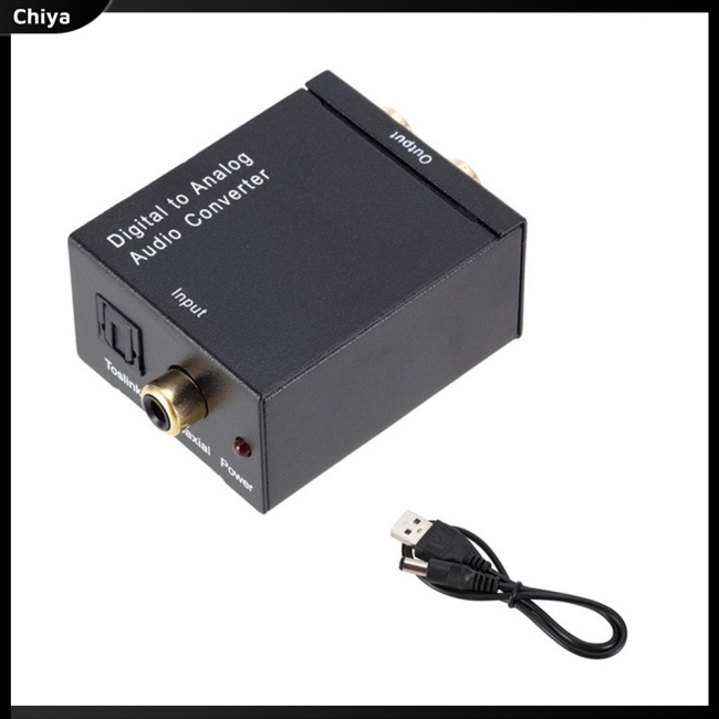 Bộ Chuyển Đổi Giải Mã Âm Thanh Kỹ Thuật Số Giắc Cắm 3.5mm Sang Analog Aux - rca L / r