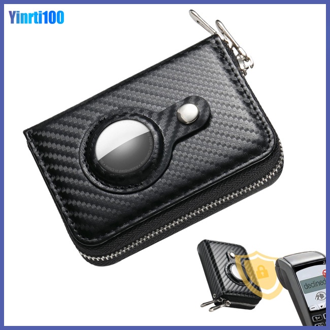 Ví Gập Thông Minh Yinrti Có Ngăn Đựng Thẻ Sức Chứa Lớn Chống Thất Lạc