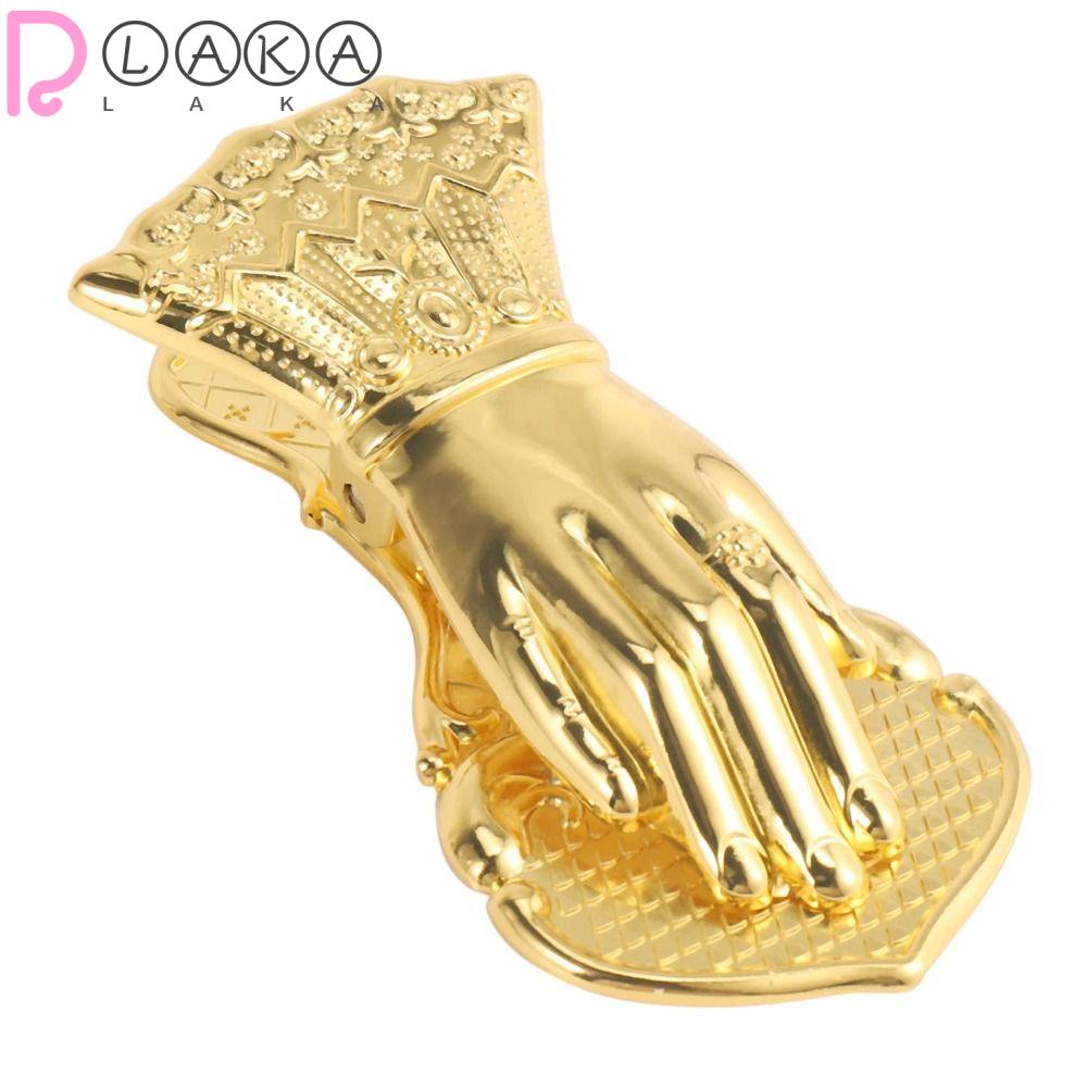 Kẹp Giấy Hình Bàn Tay Màu Vàng Sang Trọng Tiện Dụng