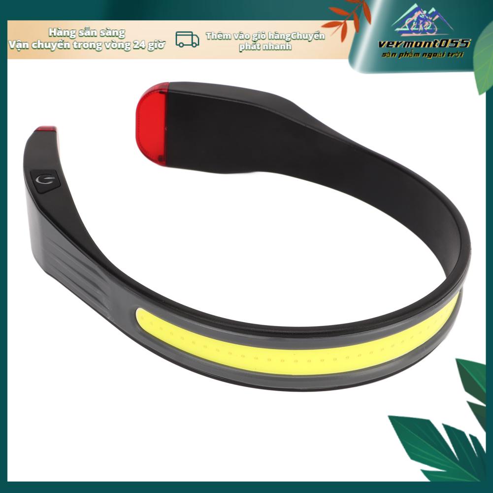 Vermont055 Đèn Pha COB Ba Cấp Độ Tuổi Thọ Có Thể Điều Chỉnh Chống Nước Sạc Cổ Đọc Sách Cho Thao