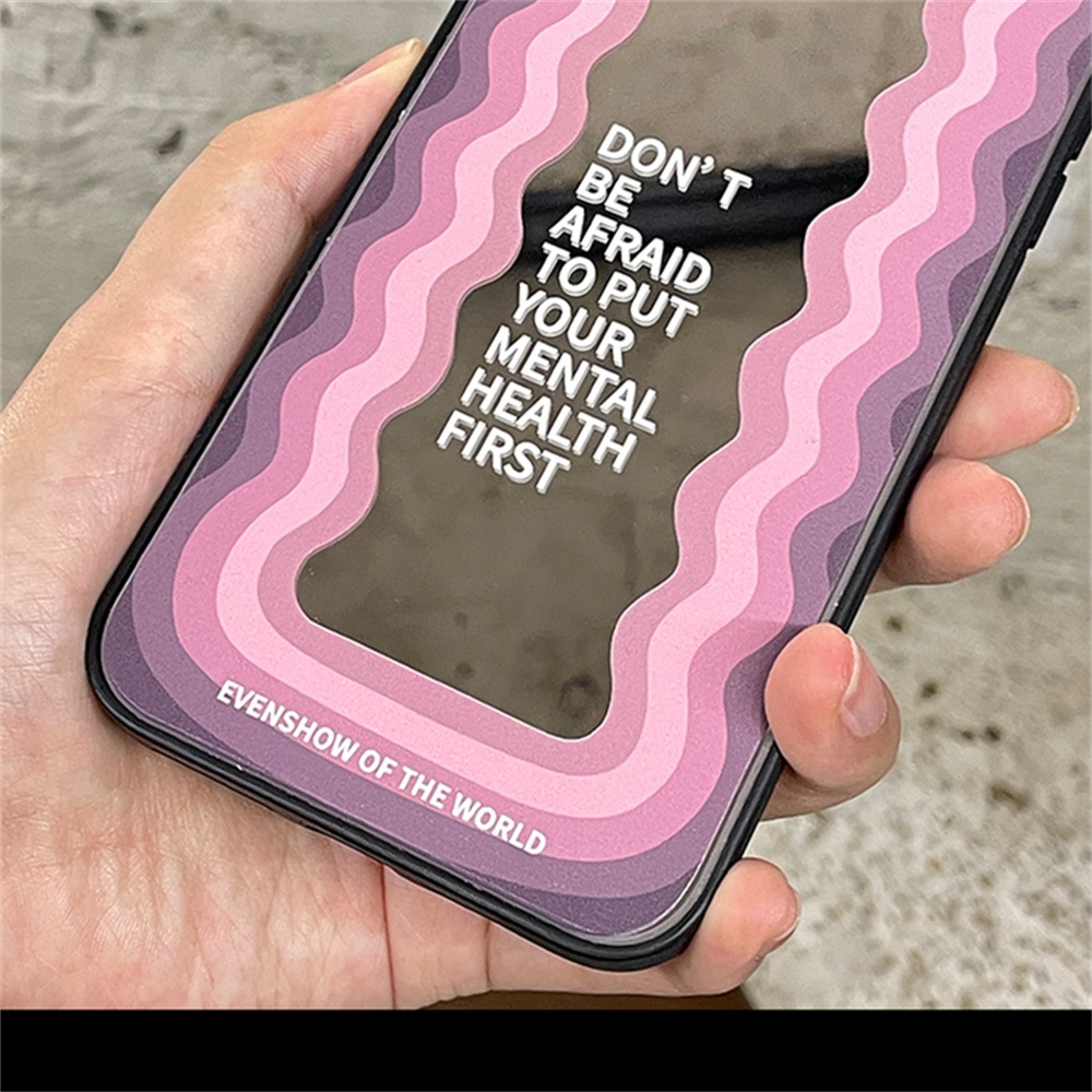 Ốp Điện Thoại TPU Mềm Tráng Gương Màu Hồng Đơn Giản Chống Bụi Cho IPhone 14 Pro Max 11 12 Pro Max X XS 7Plus