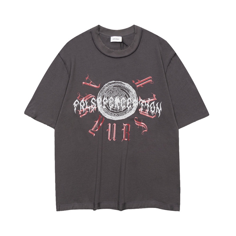 A-sk-yur-màu Sắc Mới Nhất Áo Thun Tay Ngắn Dáng Rộng Thời Trang Đường Phố Cao Cấp Thủ Công Cho Nam Và Nữ Kkdtystystwe