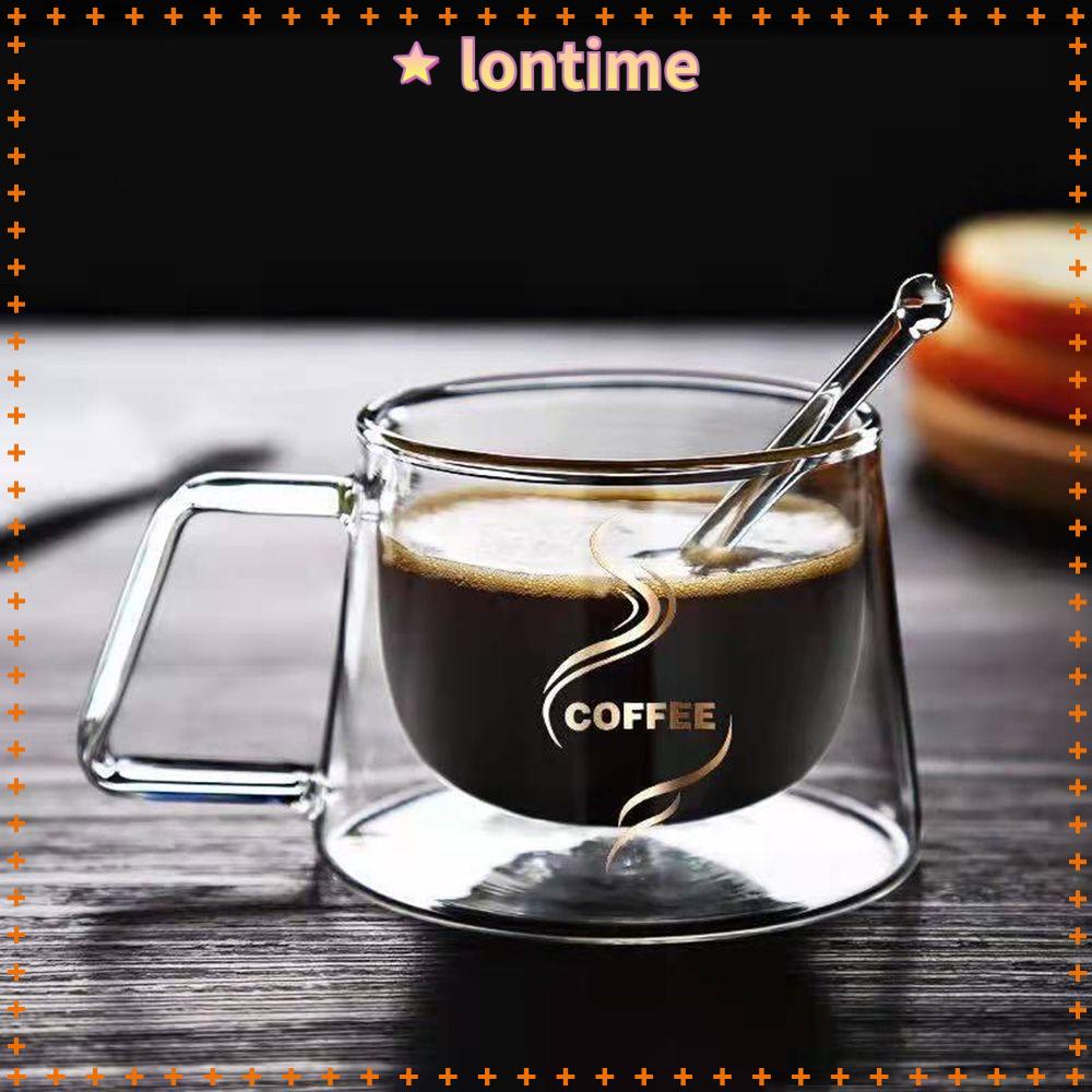 Cốc Uống Trà Cà Phê 200ml Hai Lớp Chống Bỏng