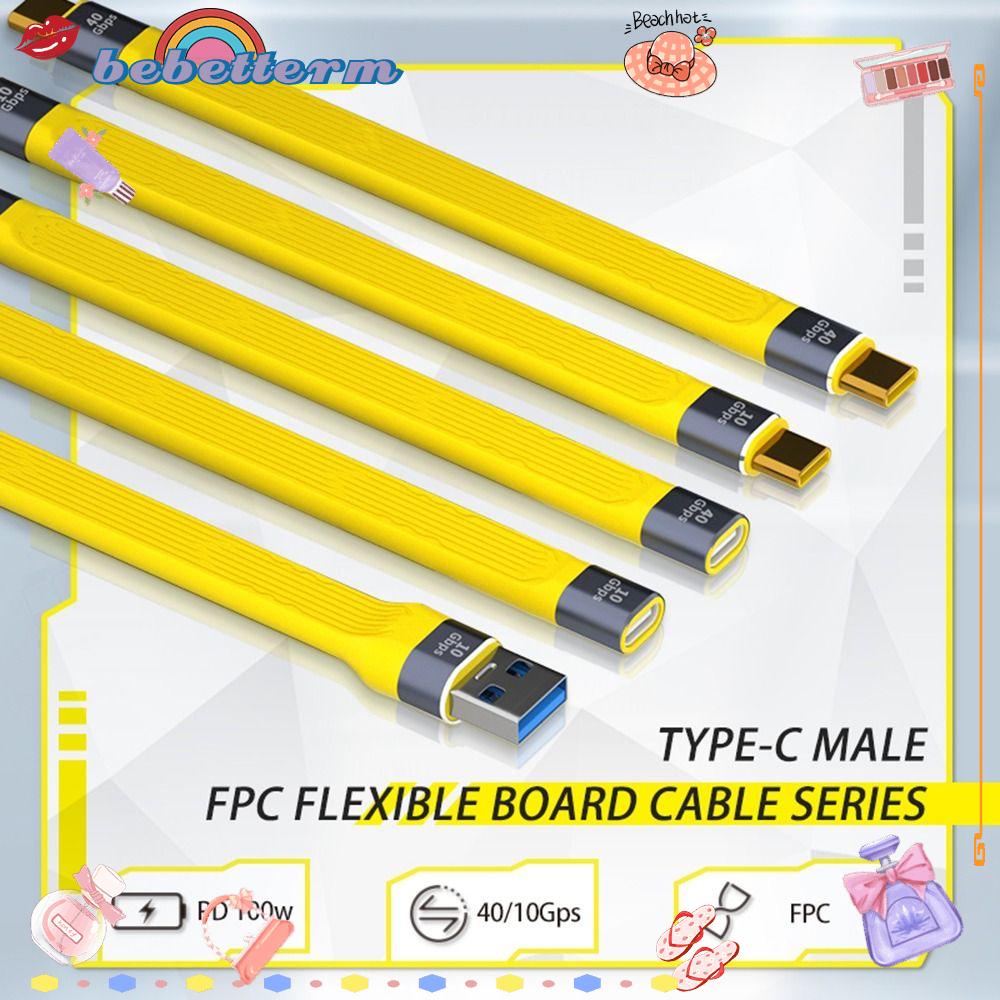 Cáp Sạc Nhanh USB C 40Gbps 20V / 5A Cho Điện Thoại / Laptop