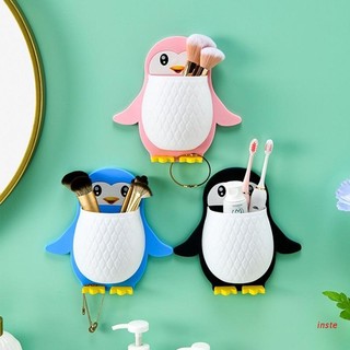 Kệ treo tường đa năng hình chim cánh cụt ngộ nghĩnh cute