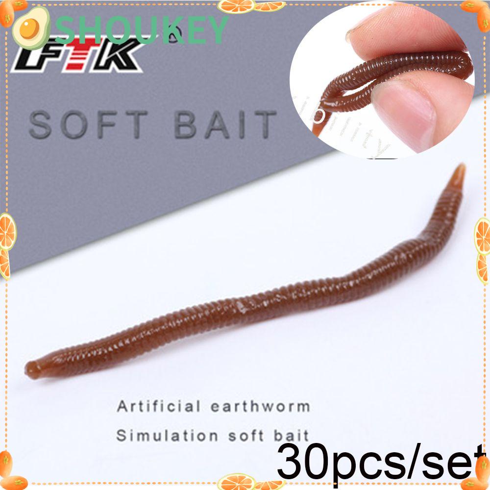 Set 30 Mồi Câu Cá Mềm Chuyên Dụng Chất Lượng Cao