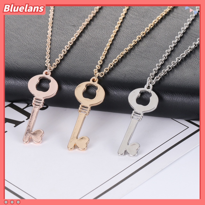 Vòng cổ Mặt Hình Gấu / Chìa Khóa / Trái Tim / Gấu Dễ Thương Cho Nữ