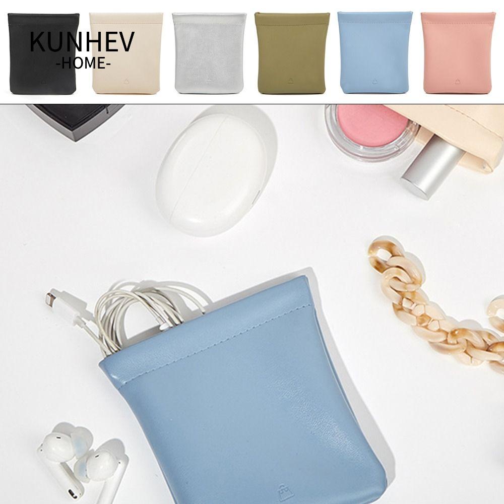 KUNHEV Túi Đựng Khăn Giấy / Mỹ Phẩm Bảo Vệ Tiện Dụng