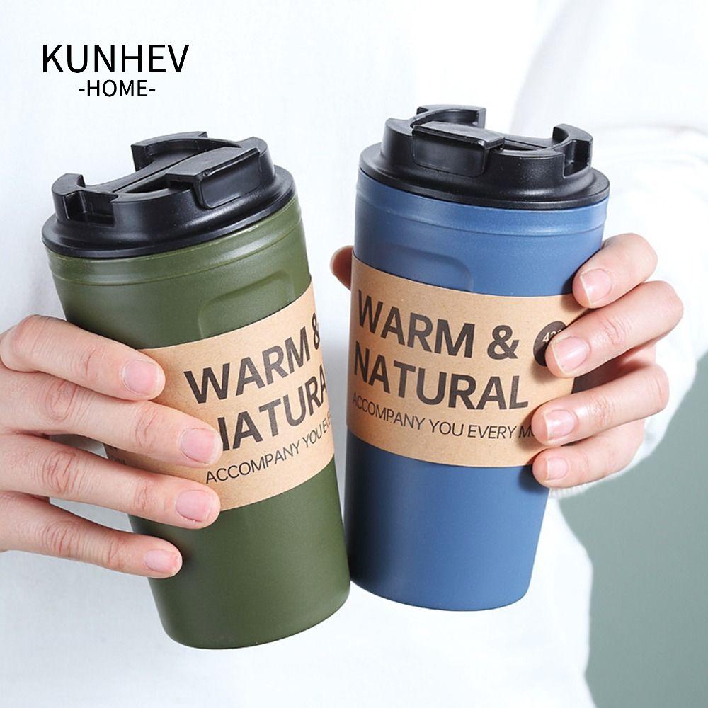 KUNHEV Bình Nước Nhựa 420ml Chống Rò Rỉ Tiện Dụng