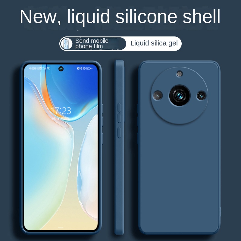 Ốp Điện Thoại Silicon Mềm Màu Kẹo Cho realme 11 Pro + Plus 5G 10T 10 Pro + Plus realme11 Pro