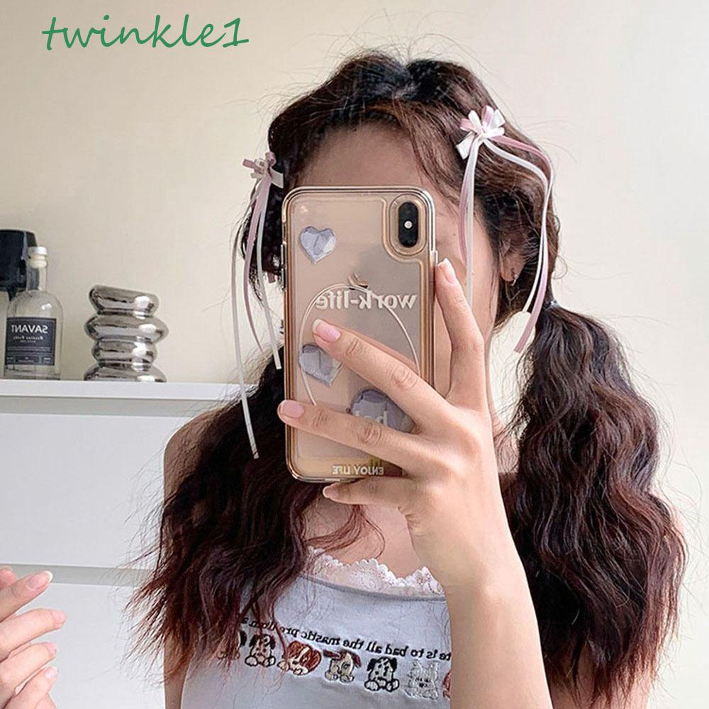 Kẹp Tóc Nơ Mini Dễ Thương Cho Nữ