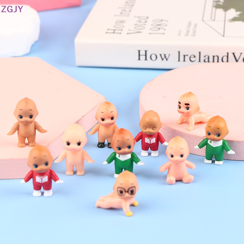 Set 10 Búp Bê Đồ Chơi Hình Thiên Thần Đáng Yêu Phong Cách Nhật Bản Mới