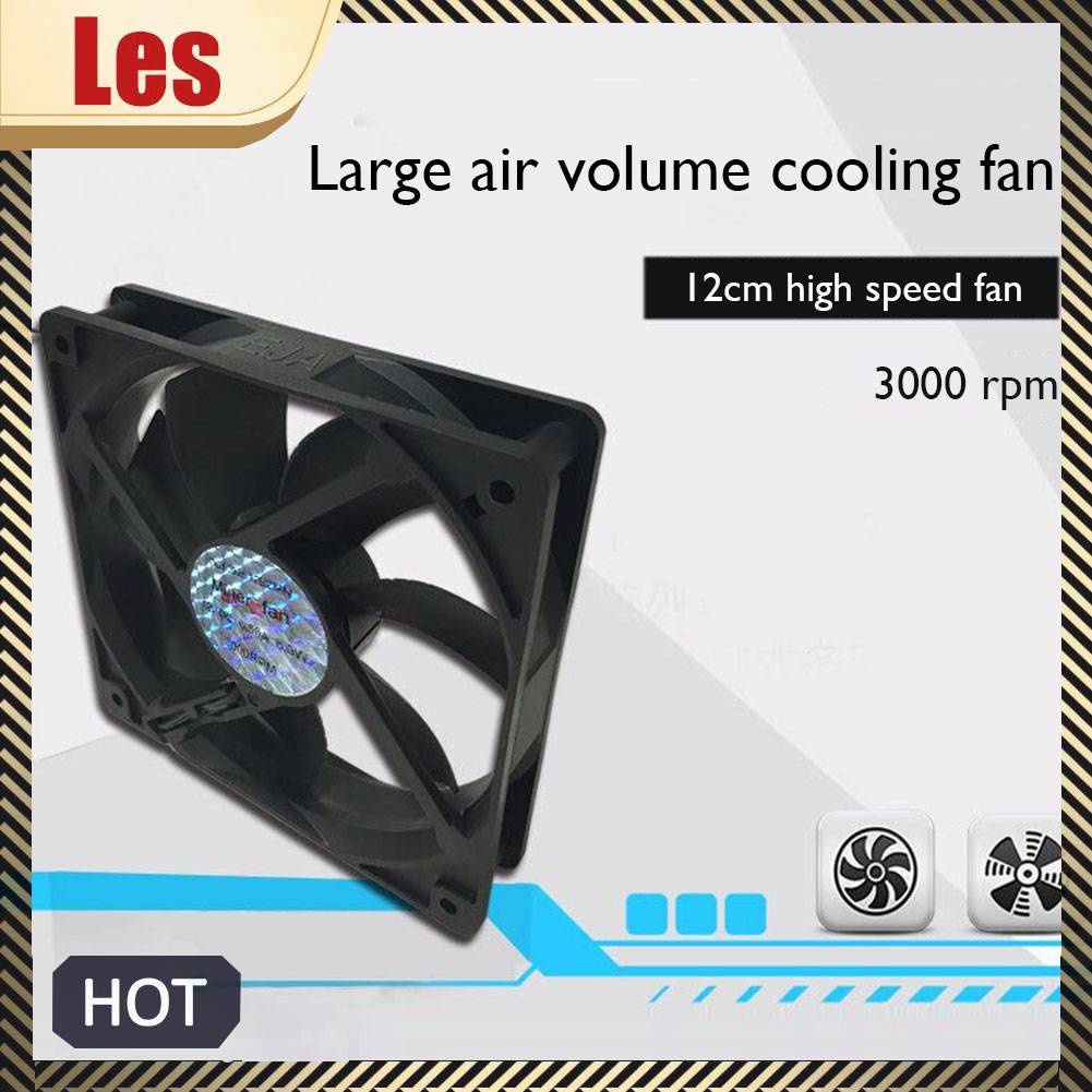 Quạt Tản Nhiệt 12cm 3000RPM DC 12V Cho Máy Tính