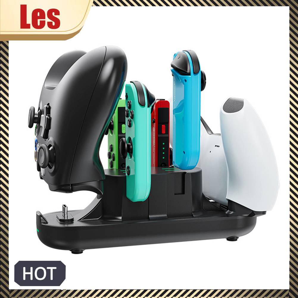 Đế SạC 6 Trong 1 Cho Tay CầM Chơi Game Joy Con PS5 Xbox X S