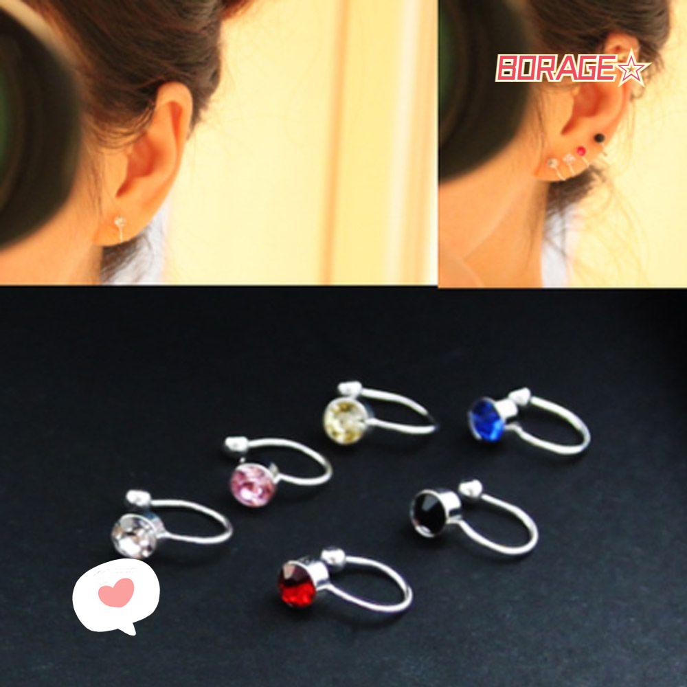 BORAG Borag Khuyên Tai Dạng Kẹp Không Xỏ Lỗ