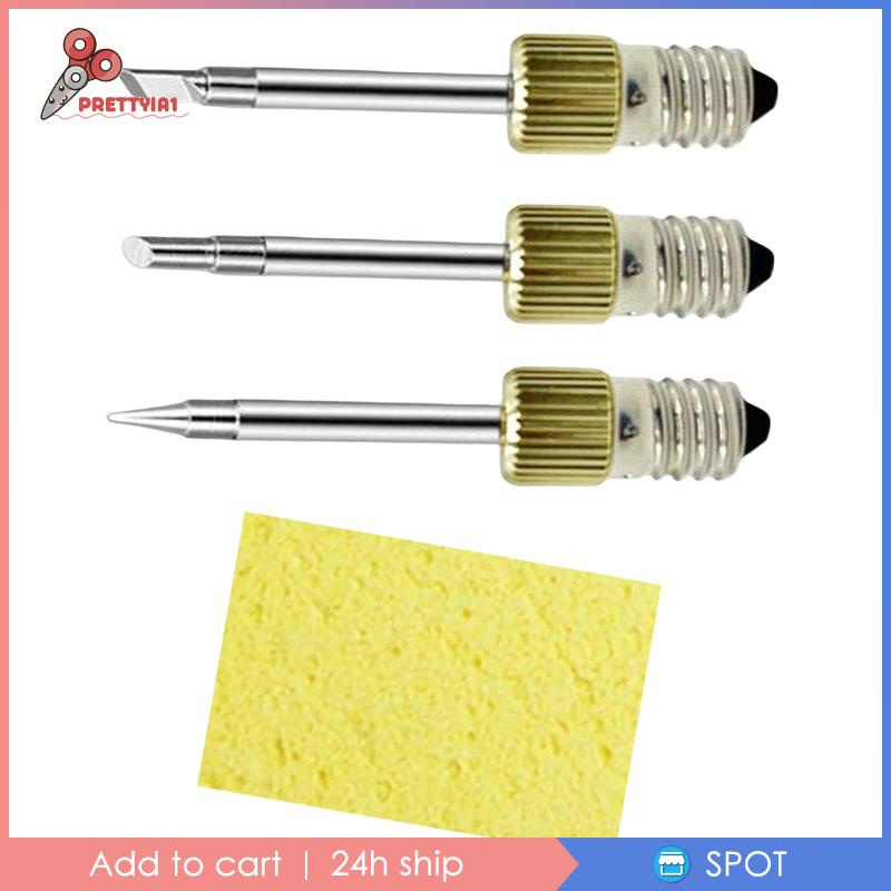 Bộ Đầu Hàn Sắt Thay Thế 3x Prettyia1