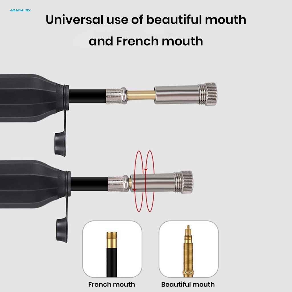 Dụng Cụ Bơm Hơi Bánh Xe Đạp Áp Suất Cao Thông Dụng